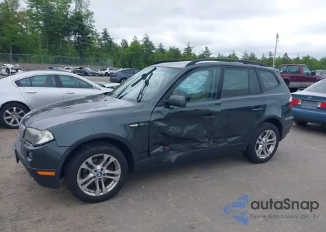 2007 BMW X3 3.0Si из США, поврежденный, VIN WBXPC93427WF20190